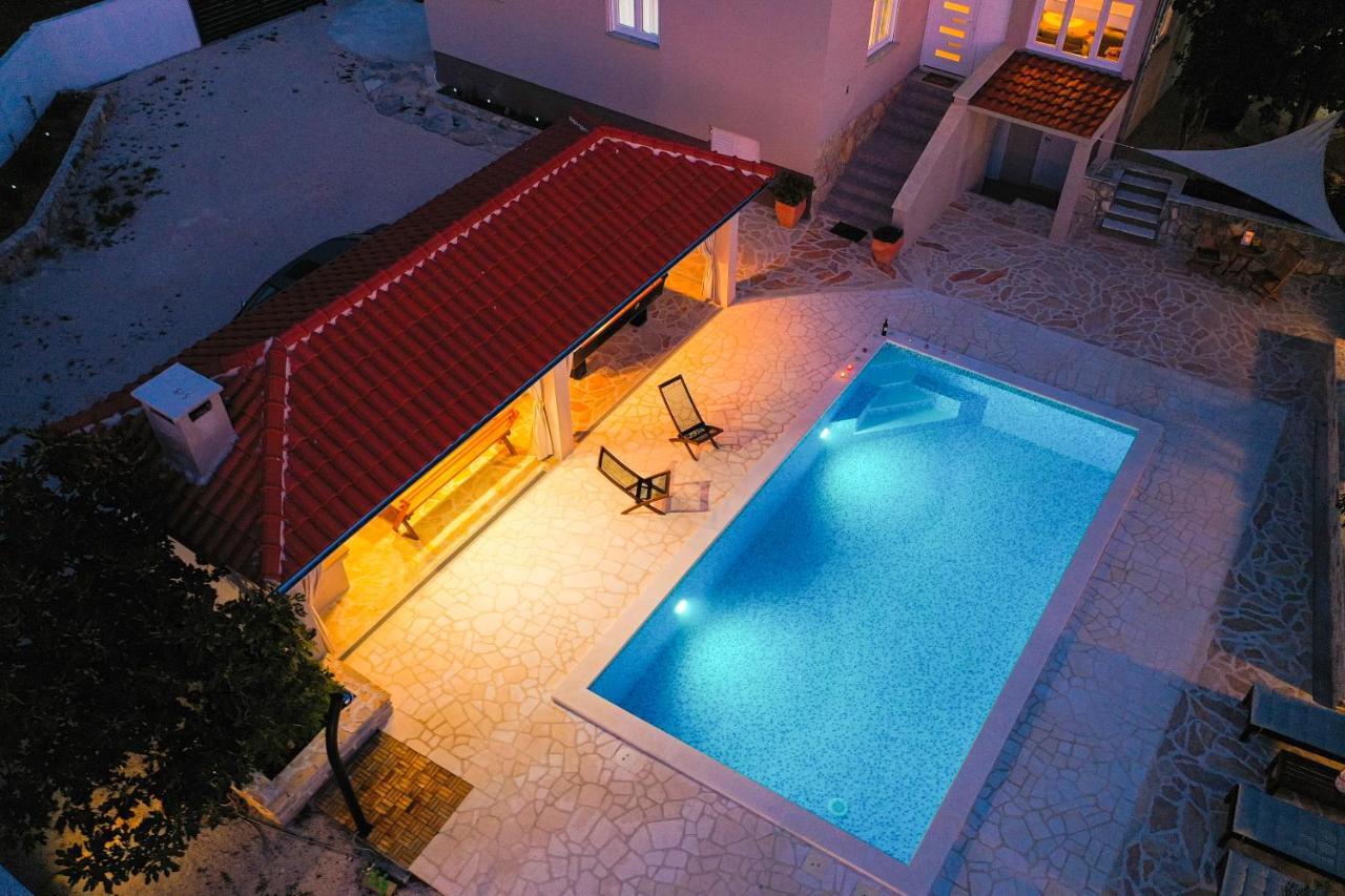 Luka Villa Pridraga Bagian luar foto